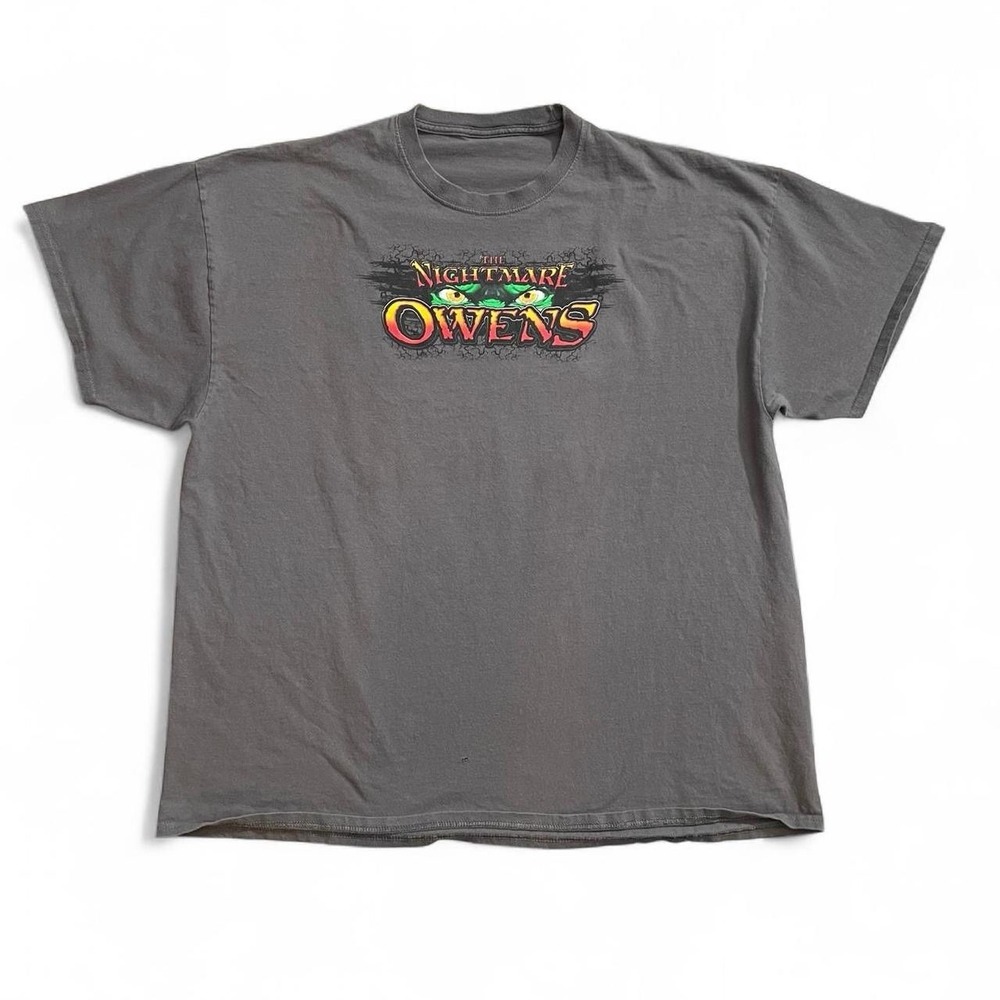 2022 The Nightmare Owens Dark Gray Racing T-Shirt Size 3XL Skate Streetwear